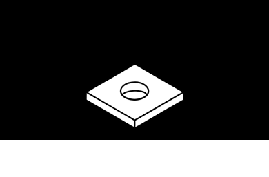 bolts-SQUARE WASHER
